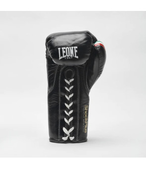 Guantoni con lacci Leone shock plus GN102L Nero