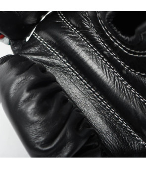 Guantoni con lacci Leone shock plus GN102L Nero
