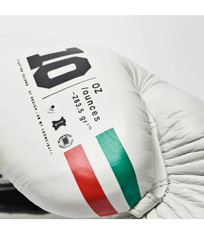 Guantoni con lacci Leone shock plus Bianco GN102L