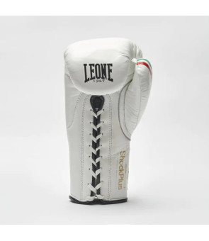 Guantoni con lacci Leone shock plus Bianco GN102L