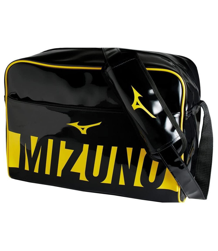 Borsa a tracolla Mizuno Enamel Nero/giallo