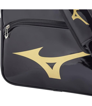 Borsa a tracolla Mizuno Enamel Nero/oro