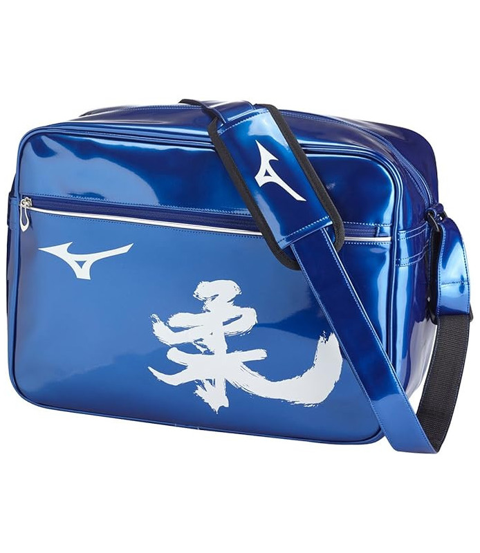 Borsa a tracolla Mizuno Enamel Judo Blu/bianco